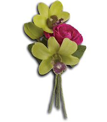 Orchid Celebration Boutonniere from Arjuna Florist in Brockport, NY